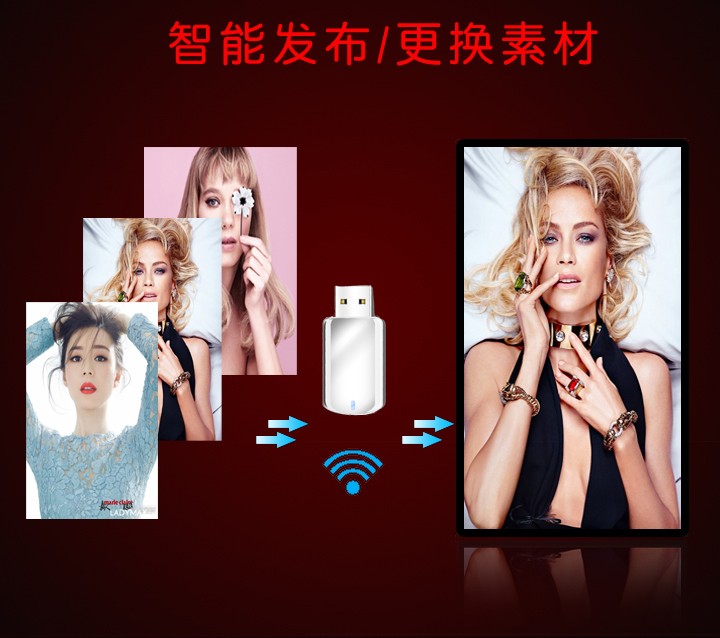 47寸壁掛式液晶廣告機